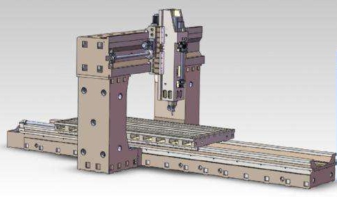 龍門加工中心結構 龍門加工中心結構
